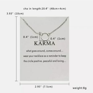 Good Karma Circle Necklace